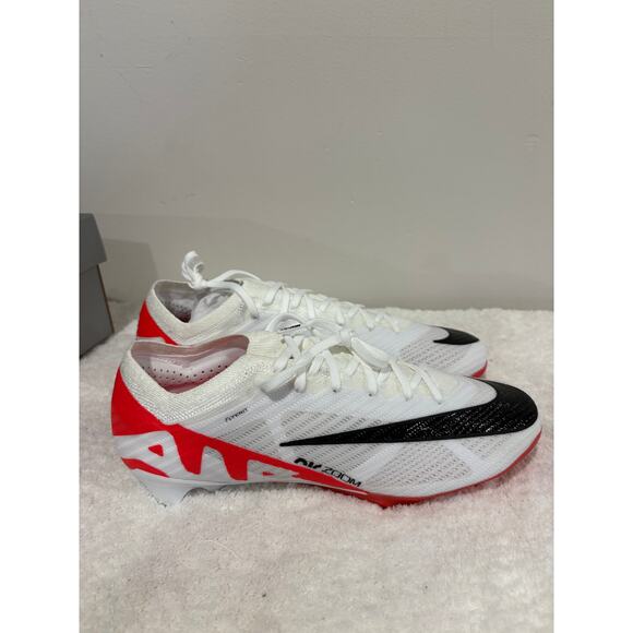 NWT Nike Zoom Mercurial Vapor 15 Elite FG Football Boots Crimson/White M8.5/W10 - Picture 3 of 7
